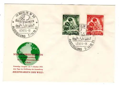 Berlin-FDC: Tag der Briefmarke (Nr. 80/81)