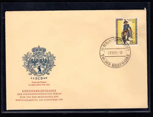Berlin-FDC: Postillon 2 (Nr. 131)