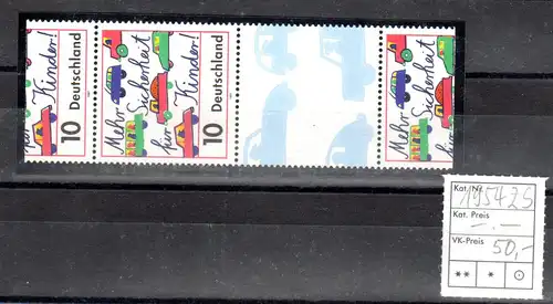 BRD, Verzähnung Mi.-Nr. 1954 ZS postfrisch.