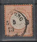 DR,  Nr. 18 mit PF Ib, gestempelt, Befund Sommer.