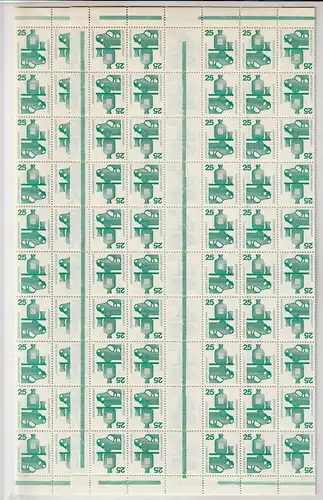 BRD: Markenheftchenbogen 15 (Unfall), ** postfrisch.