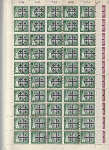 Berlin: Ev. Kirchentag 1961 in kompl. Schalterbögen