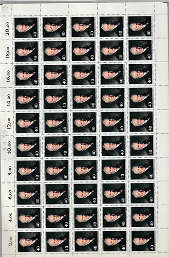 Berlin: Fürst von Hardenberg, 1972, im kompl. Schalterbögen