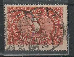 DR/Infla: Nr. 174 in c-Farbe, gestempelt, Befund Tworek