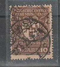 DR/Infla: Nr. 203 in b-Farbe, gestempelt, Befund Tworek