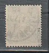 DR Nr. 44 in der Farbe ba, gestempelt, geprüft