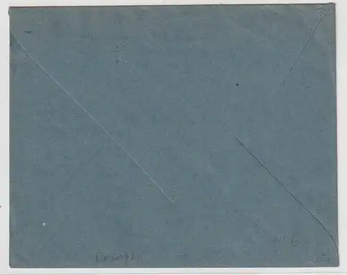 Infla: Drucksache mit senkr. Paar 243 in b-Farbe, geprüft