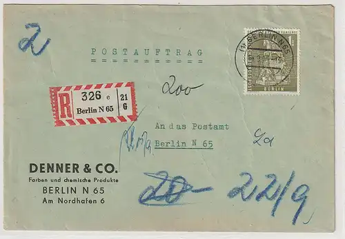 Berlin: "Großer Kurfürst" als EF auf Postauftrag/Einschreiben, geprüft