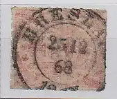 Preußen Nr. 20, gestempelt, KBefund J.-Lantelme