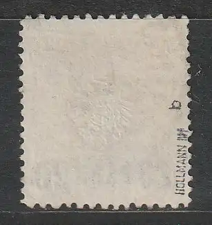 DP Türkei,  Nr. 2 in b-Farbe, gestempelt, BPP-geprüft