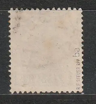 DP Türkei,  Nr. 7 in ba-Farbe, gestempelt, BPP-geprüft