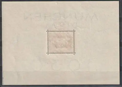 3. Reich: Block 10 postfrisch (MNH), geprüft Schlegel BPP