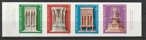 Ungarn - Europ. Denkmalschutz 1975, geschnitten, postfrisch (MNH)