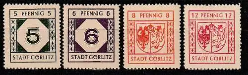 Görlitz 13 - 18 ** (MNH)