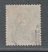 Dt. Post Türkei Nr. 3 b, gestempelt, doppelt geprüft Hollmann BPP