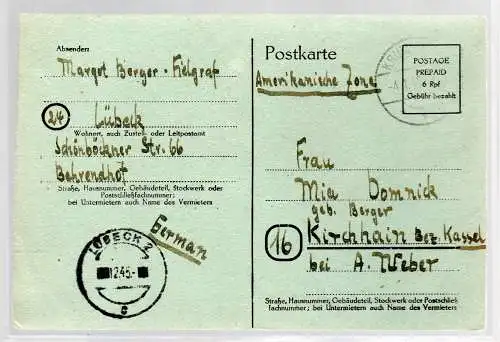 Behelfsganzsache P 709, bedarfsgebraucht.