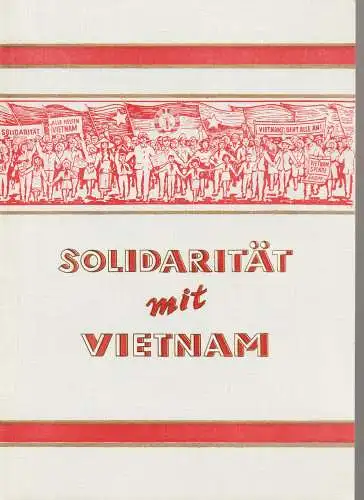 DDR-Gedenkblatt: Solidarität mit Vietnam