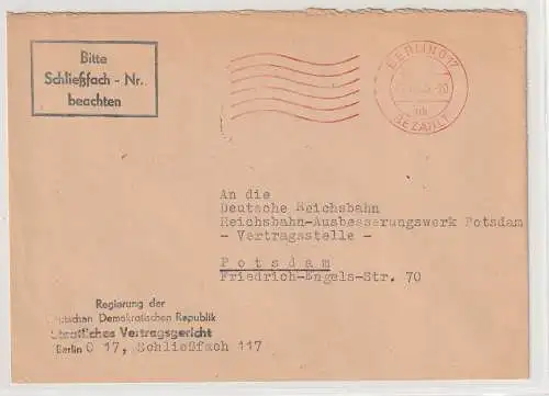 ZKD-Vorläufer mit rotem Stempel "ak"