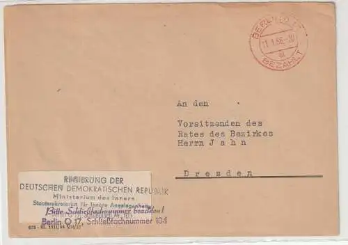 ZKD-Vorläufer mit rotem Stempel "ai"