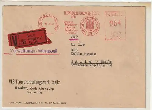 Verwaltungswertpost 2.Verwendungszeitraum