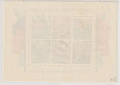 DDR: Karl-Marx-Blocks gezähnt, mit ESSt., geprüft