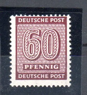 Westsachsen Mi.-Nr. 137 Y in der seltenen b-Farbe.  **, mit FA. StröhBPP.