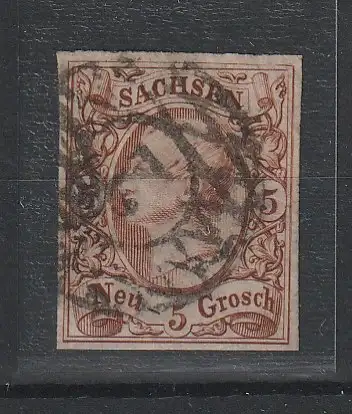 Sachsen Nr. 12e, gest., Befund Rismondo BPP