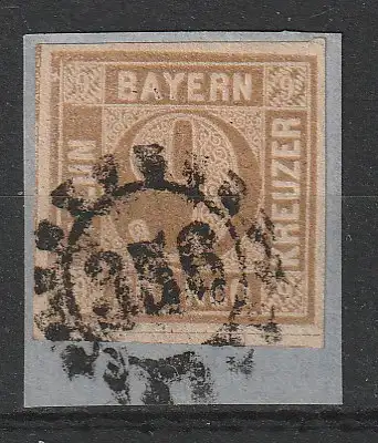 Bayern: Nr. 11, breitrandig, Mühlradstpl. 356