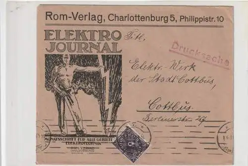 Reklameumschlag "Elektro-Journal", Berlin