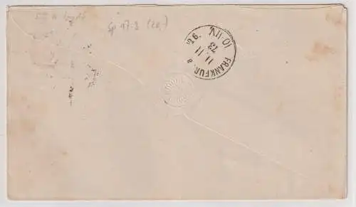 Hufeisen-St Hamburg (17.3.) auf DR-Ganzsache U5