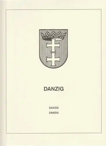 Lindner Vordruckalbum "Danzig" - neuwertig