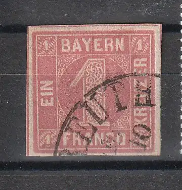 Bayern Nr. 3, Kreissegmentstpl. Bayreuth