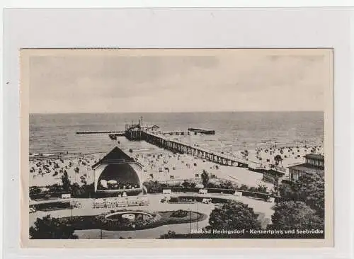 DDR: 12 Pfg. Dt.-Sowj. Frdschaft als EF auf Fotokarte Heringsdorf