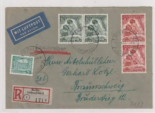 Berlin: Tag der Briefmarke auf Einschreiben. Pracht
