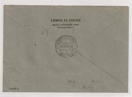 Berlin: Tag der Briefmarke auf Einschreiben. Pracht
