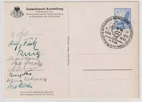 Zeppelin-Privatpostkarte PP 144