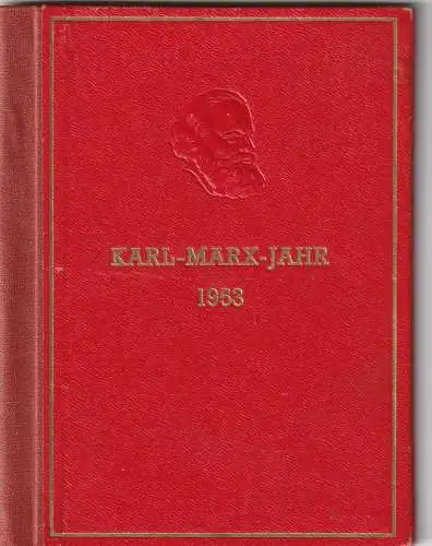 DDR: Karl-Marx-Büchlein 1953, ungebraucht