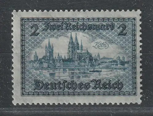 Bauwerke Ergänzungsmarke 1930, geprüft, postfrisch, MNH