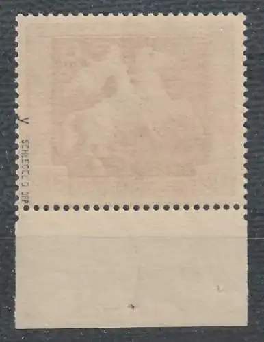 DR: Braunes Band 1938, postfrisch ** (MNH), geprüft