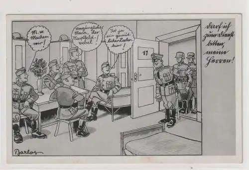 Feldpost 1941; Humoristisch-propagandistische Karte