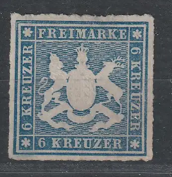 Württemberg: Nr. 32 a, ungebraucht, Kurzbefund Heinrich BPP