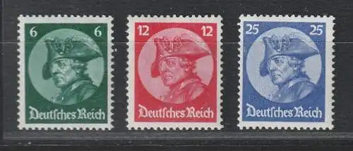 3. Reich: Fridericus Rex, postfrisch (MNH), geprüft