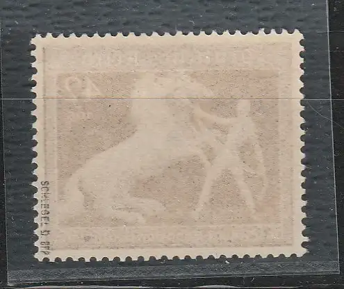 3. Reich: Das Braune Band 1939, postfrisch (MNH), geprüft
