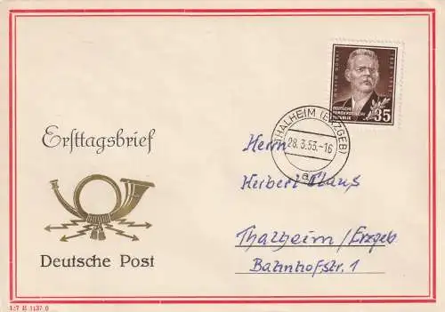 DDR-FDC: Gorki (1953)