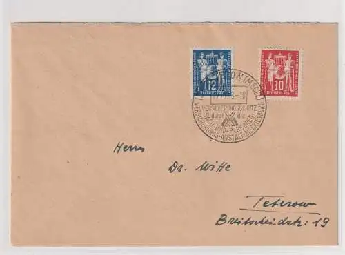 DDR-FDC: Postgewerkschaft, Befund Mayer