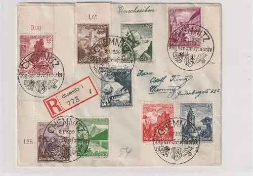 DR: R-Satzbrief Winterhilfswerk 1938