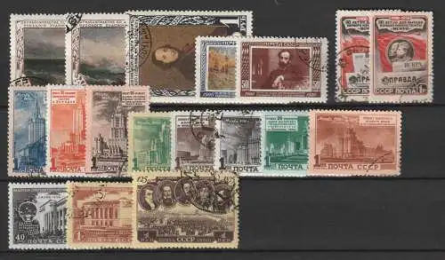 SU: Jahrgang 1950 komplett, gestempelt