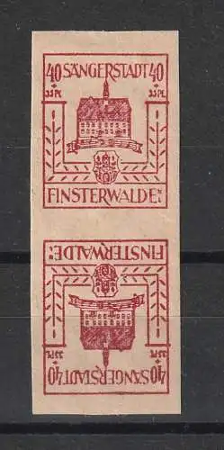 Finsterwalde Kehrdruck der Nr. 10, ungebraucht