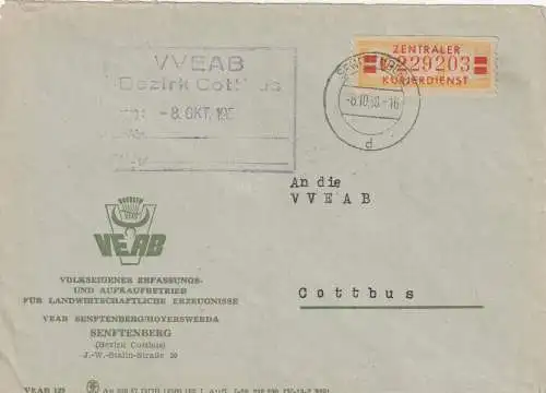 ZKD-Brief  Mi.-Nr. 18 II C