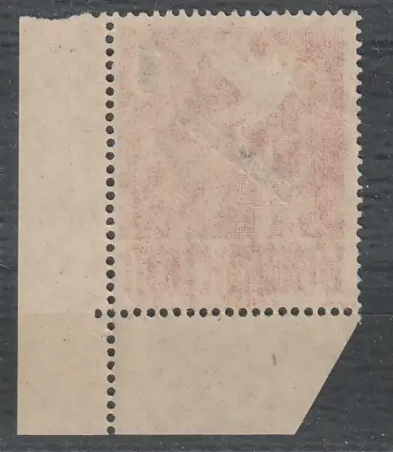 Berlin 1 M Grünaufdruck mit PF II, MNH, Eckrand, Attest Schlegel